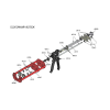 Механический дозирующий пистолет - Cosmo SP-760.151 ( Космо СР-760.151 - Cosmofen HDP 900 )